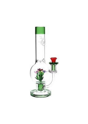 12" Pulsar Chill Flowerz Glass Water Pipe