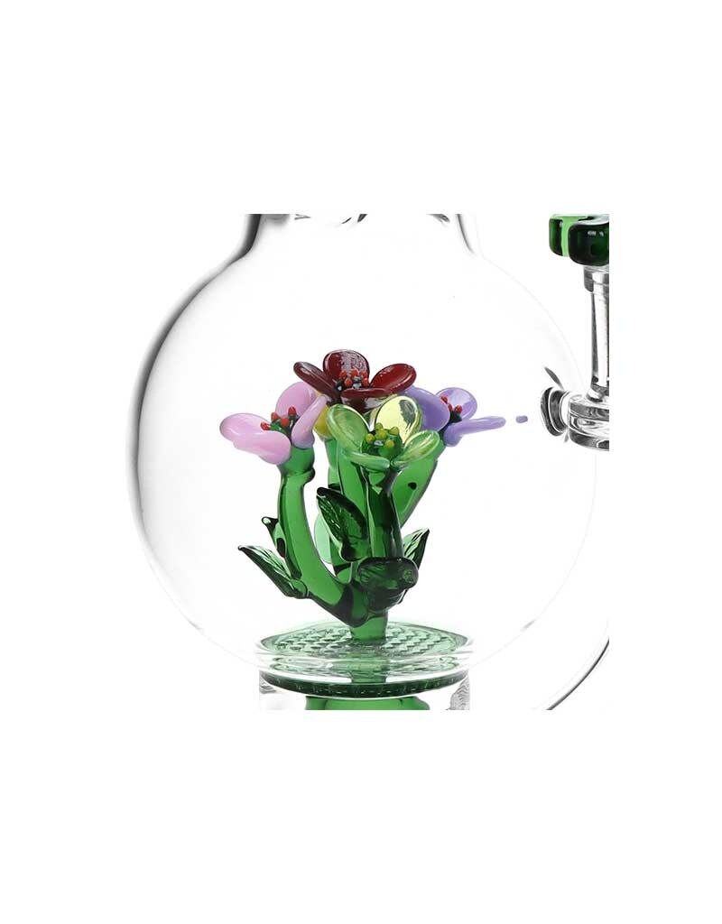 12" Pulsar Chill Flowerz Glass Water Pipe