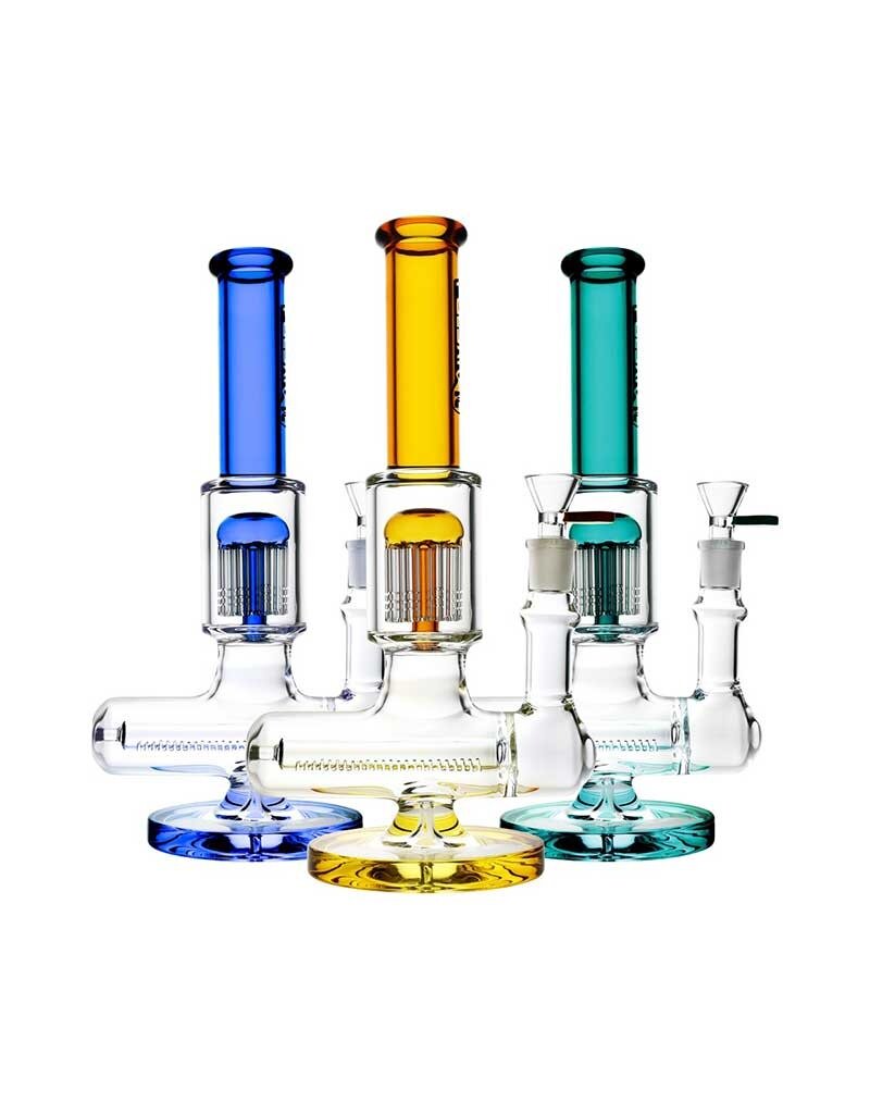 11" Pulsar Jellyfish Inline Perc Water Pipe