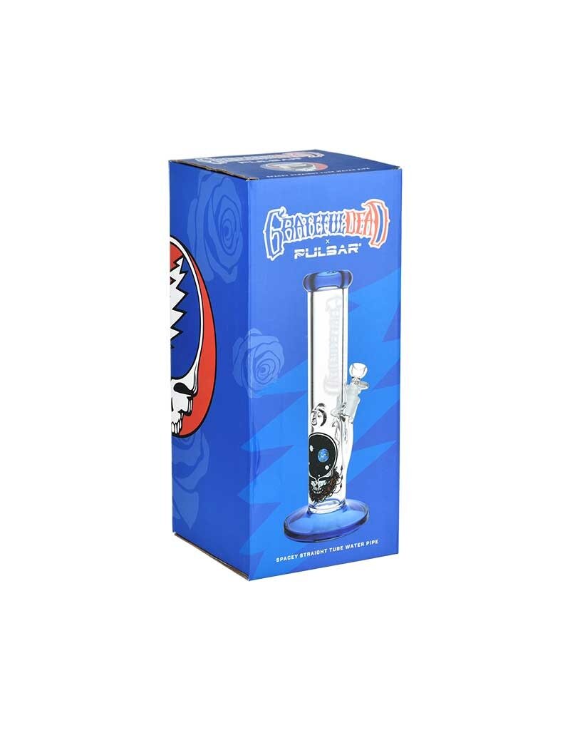 11.75" Pulsar Grateful Dead Space Your Face Straight Tube Water Pipe