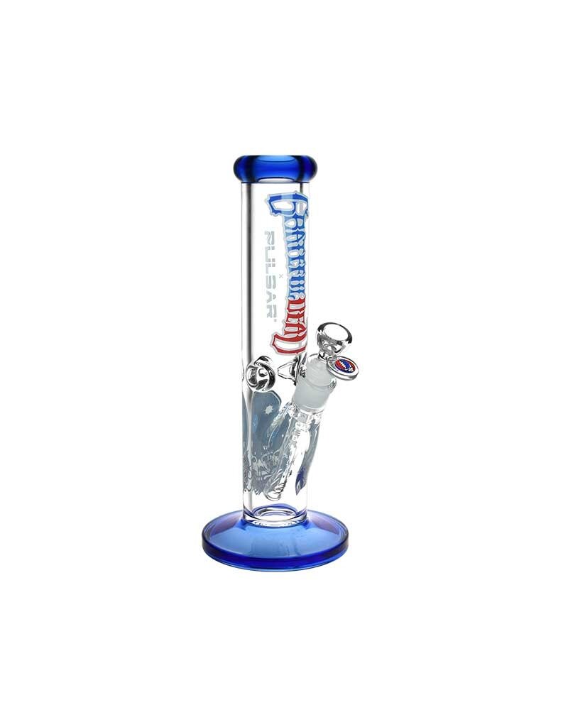 11.75" Pulsar Grateful Dead Space Your Face Straight Tube Water Pipe