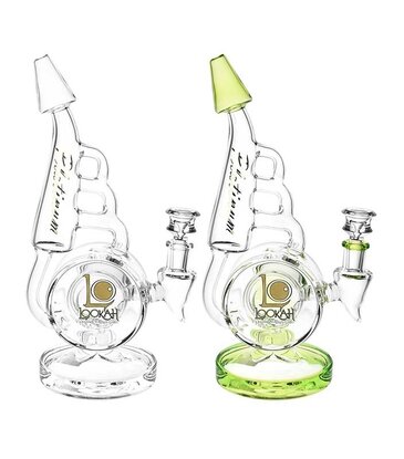 Lookah 10.5" Lookah Glass Horn Recycler Water Pipe