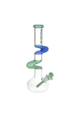 15" Pulsar Paths Of Joy Zig Zag Water Pipe