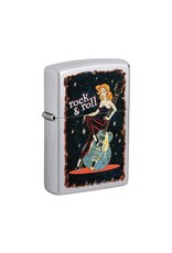 Cool Chick Satin Chrome - Zippo Lighter