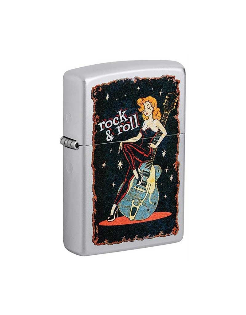 Cool Chick Satin Chrome - Zippo Lighter