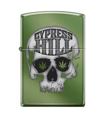 Zippo Cypress Hill High Polish Green - Zippo Lighter