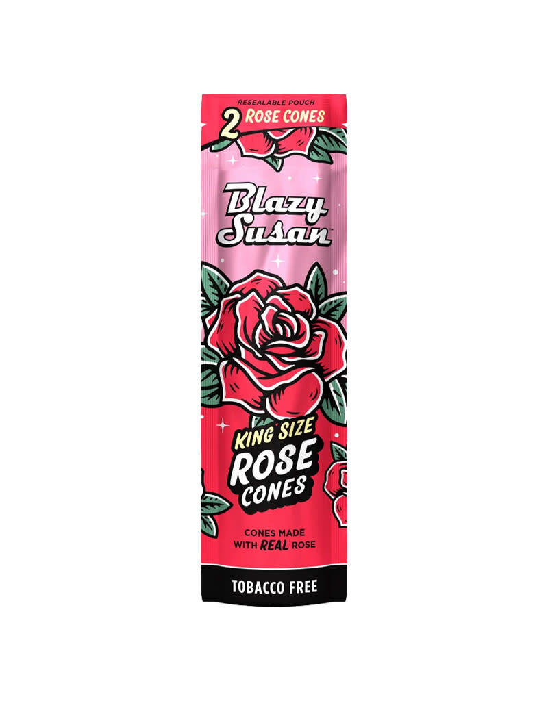 Blazy Susan Rose Wrap Cones - King Size