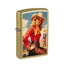 Cowgirl Brass - Zippo Lighter