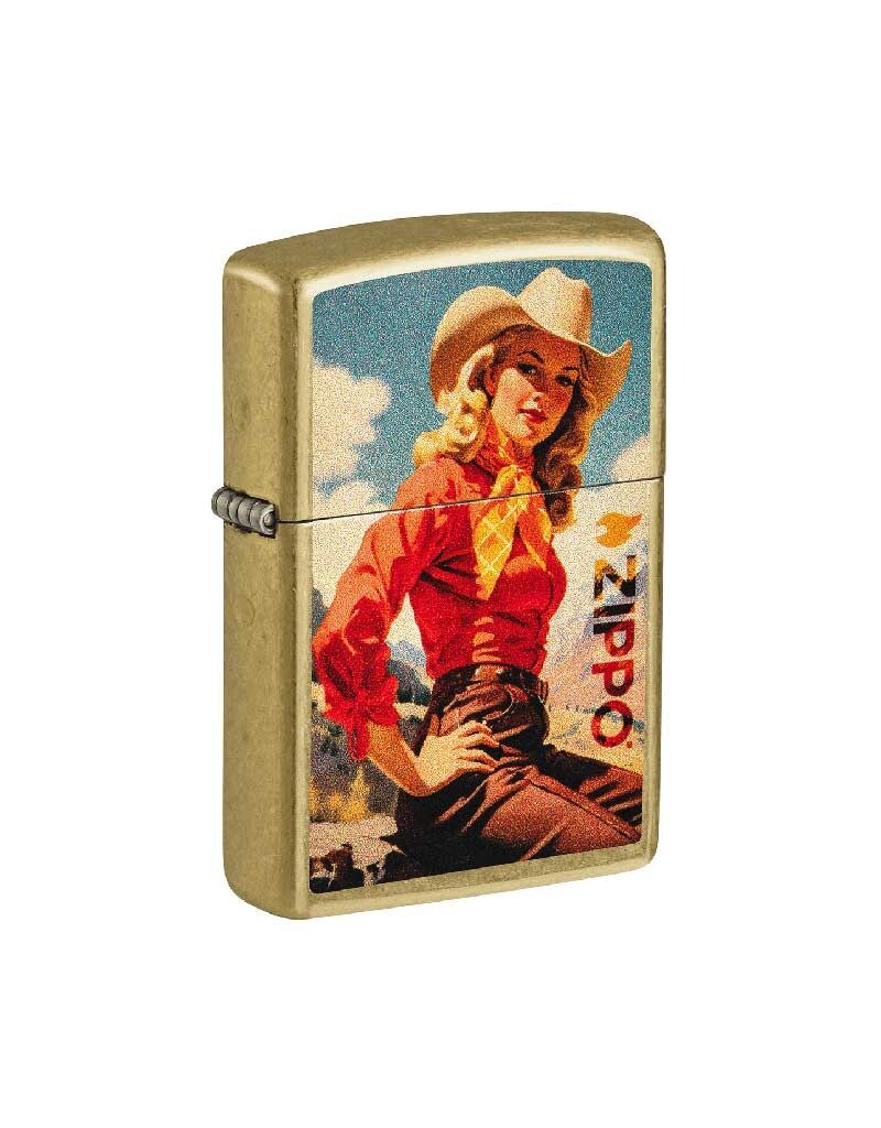 Cowgirl Brass - Zippo Lighter