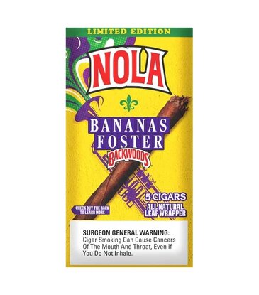 Backwoods Backwoods NOLA Bananas Foster 5 Pack