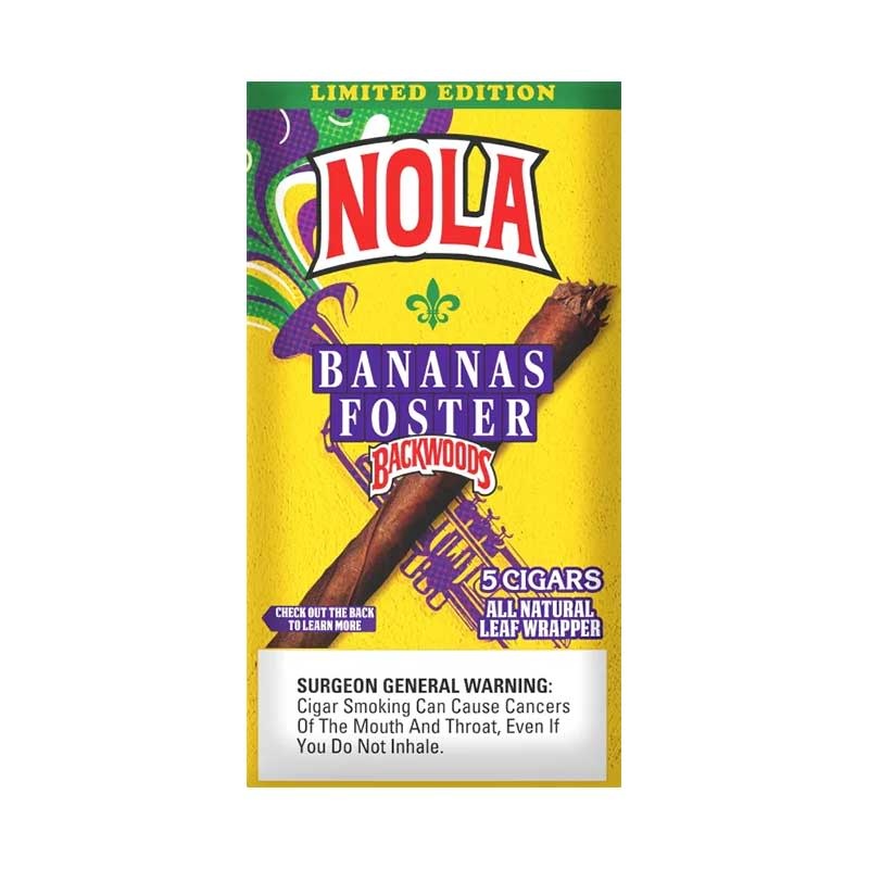 Backwoods NOLA Bananas Foster 5 Pack - Mushroom New Orleans