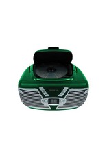Proscan® Retro-Style CD/Radio Boom Box PRCD211 - Green