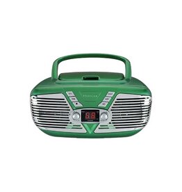 Proscan® Retro-Style CD/Radio Boom Box PRCD211 - Green