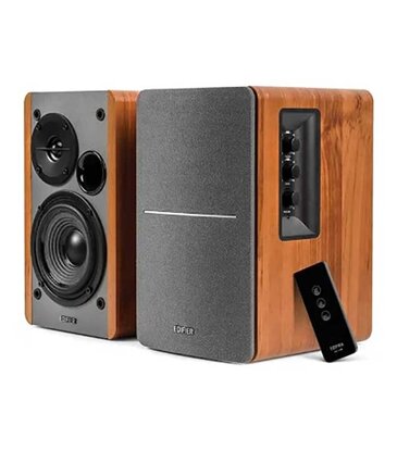Edifier Edifier 42-Watt Continuous-Power Amplified Bookshelf Speakers R1280T - Brown