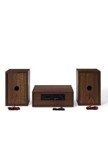 Crosley Parker CD Player / Radio with Speakers - Walnut