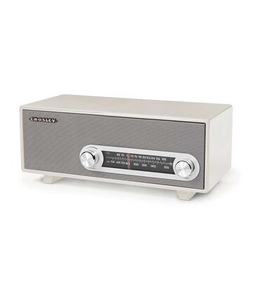 Crosley Crosely Ranchero CR3022A AM / FM Receiver - White