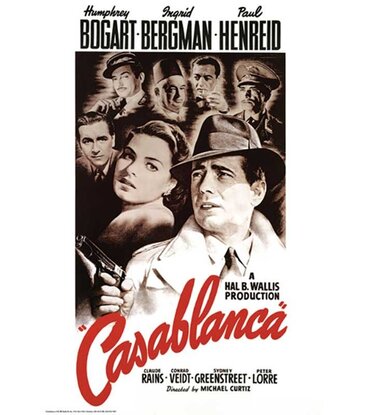 Casablanca - Movie Poster 24" x 36"