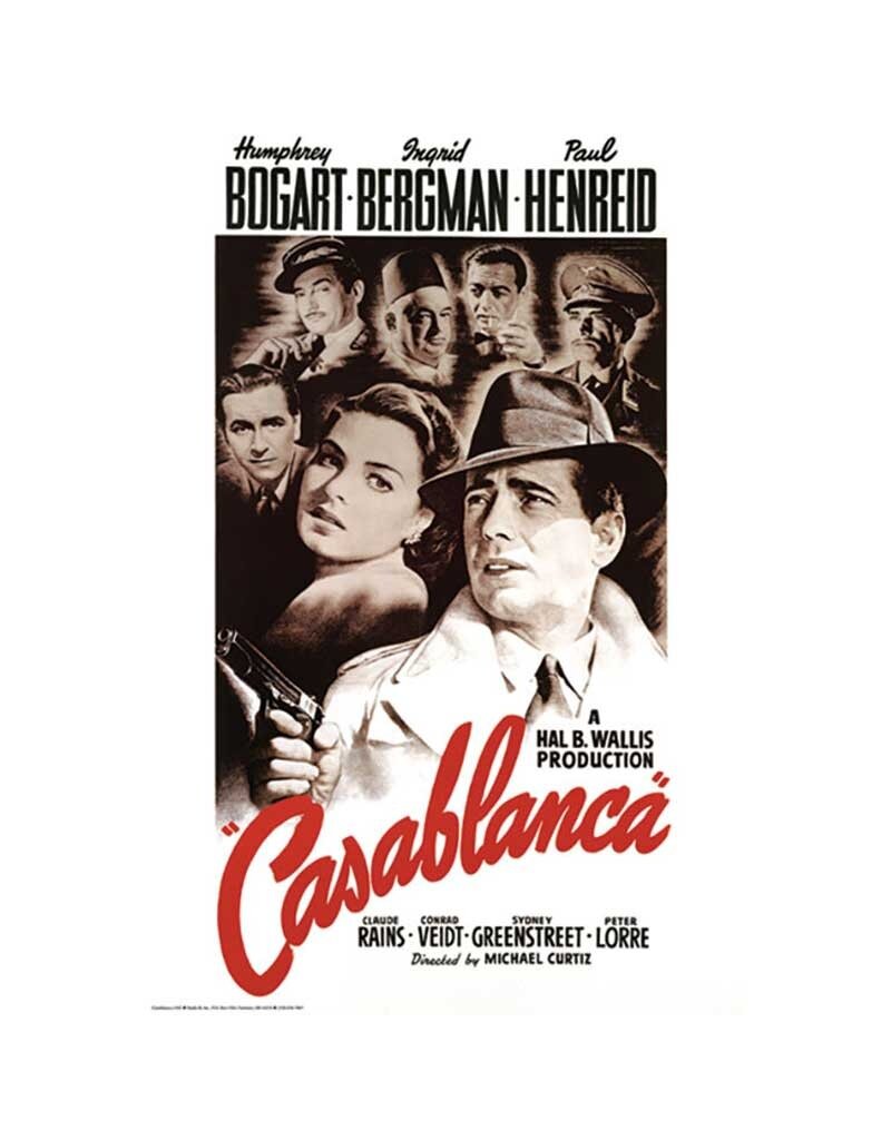 Casablanca - Movie Poster 24" x 36"