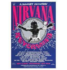 Nirvana - Aussie Tour Poster 24"x36"