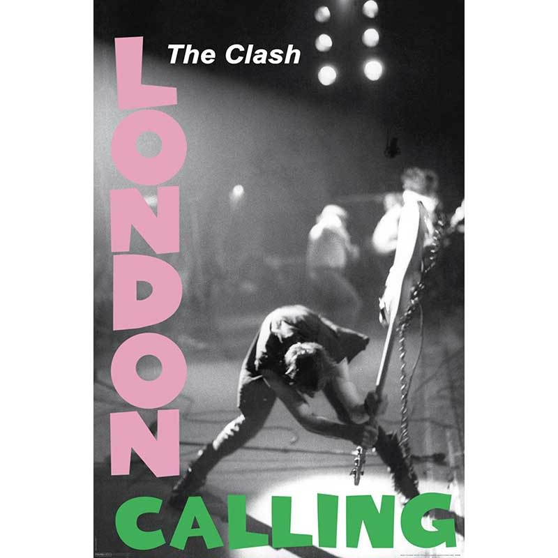 THE CLASH LONDON CALLING ポスター The Clash - London Calling Album poster 25.5