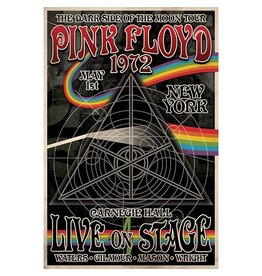 Pink Floyd - Dark Side Carnegie Hall  1972 Poster 24"x36"