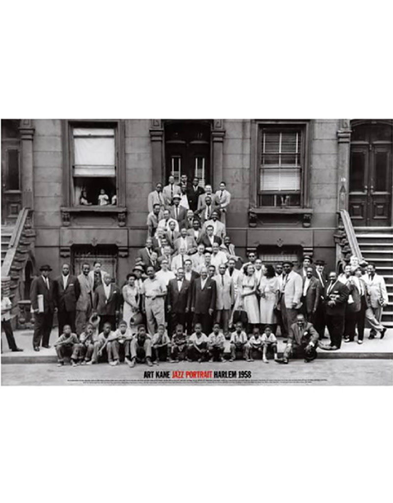 Art Kane - Jazz Portrait Harlem 1958 Poster 36"x24"