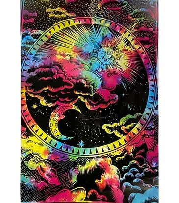 Trippy Sheetz Majestic Sky Tapestry