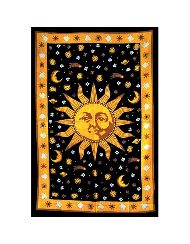 Large Sun in Space Tapestry