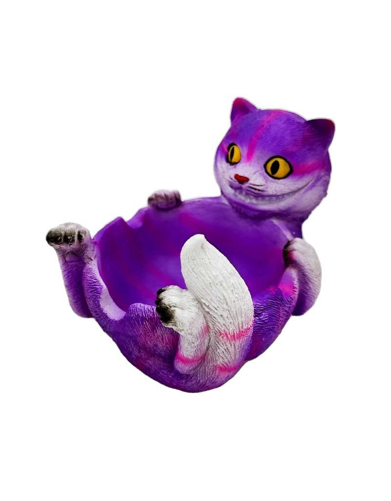 Alice in Wonderland Cheshire Cat Ashtray 5"D