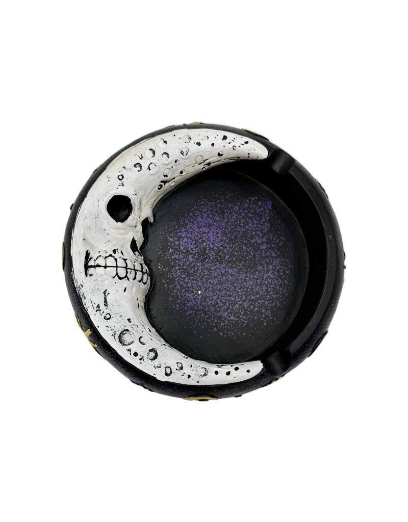 Scary Moon Ashtray 4.5"