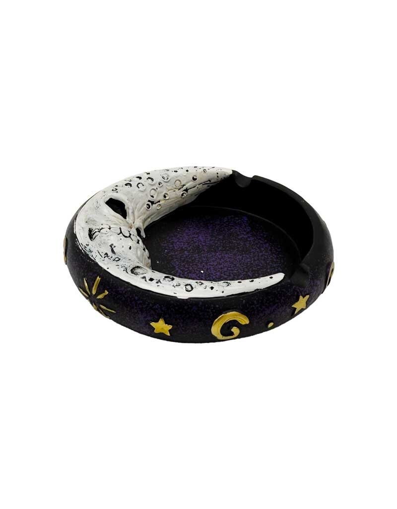 Scary Moon Ashtray 4.5"