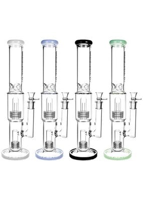 16.5" Pulsar Double Chamber Matrix Perc Water Pipe