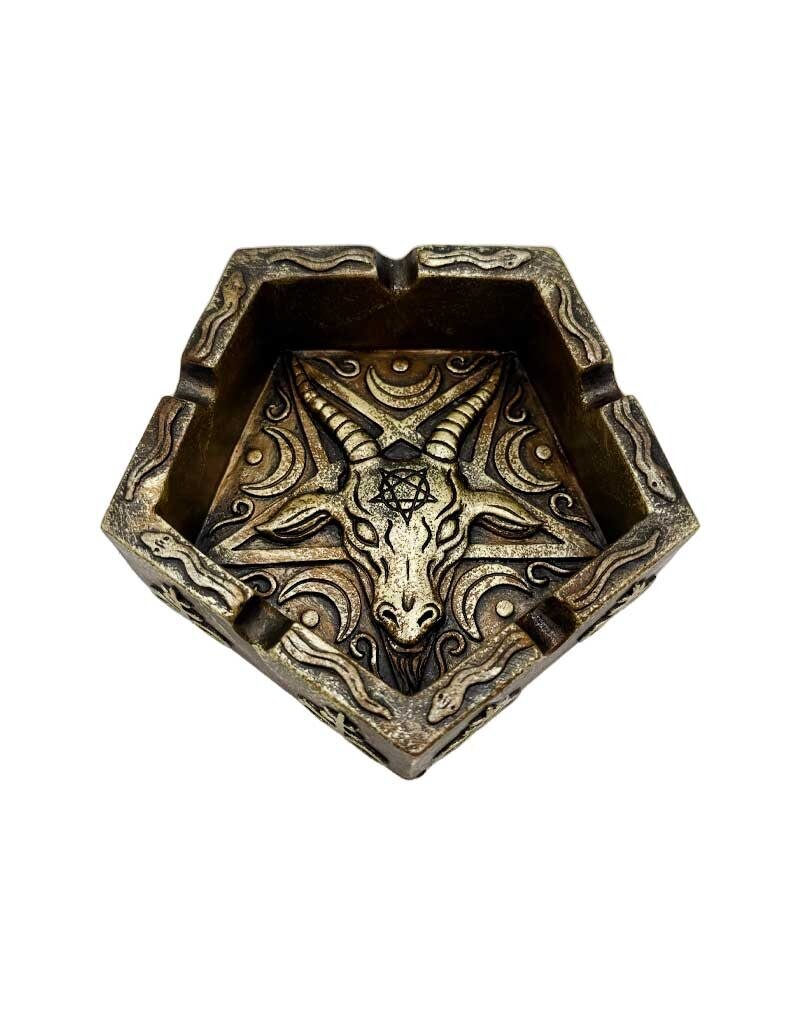 Baphomet Ashtray 5"D
