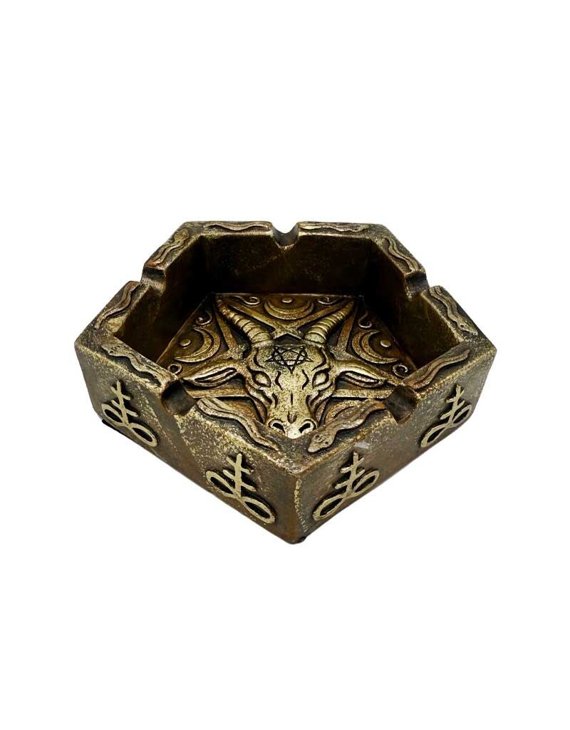 Baphomet Ashtray 5"D