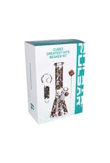 10" Pulsar Greatest Hits Rubix Cubez Beaker Kit Water Pipe