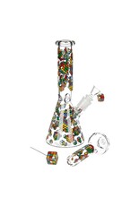 10" Pulsar Greatest Hits Rubix Cubez Beaker Kit Water Pipe