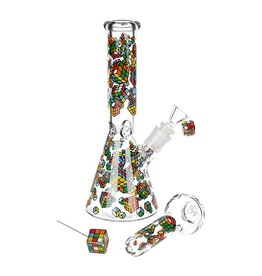 10" Pulsar Greatest Hits Rubix Cubez Beaker Kit Water Pipe