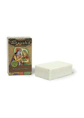 Saucha Relaxing Lavender Soap Bar 3.5oz. (100g)
