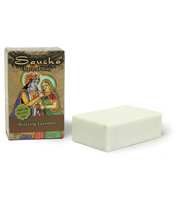 Saucha Saucha Relaxing Lavender Soap Bar 3.5oz. (100g)