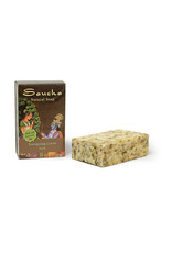 Saucha Energizing Cocoa Scrub Soap Bar 3.5oz. (100g)