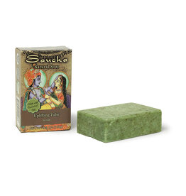 Saucha Uplifting Tulsi Scrub Bar 3.5oz. (100g)