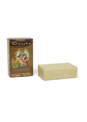 Saucha Calming Oatmeal Soap Bar 3.5oz. (100g)