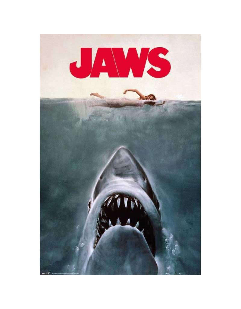 Jaws - No Border Poster 24" X 36"