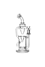 12.5" Pulsar Gravity Fed Recycler Water Pipe