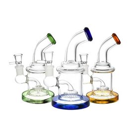 6" Rippin Rascal Circ Perc Bent Neck Water Pipe