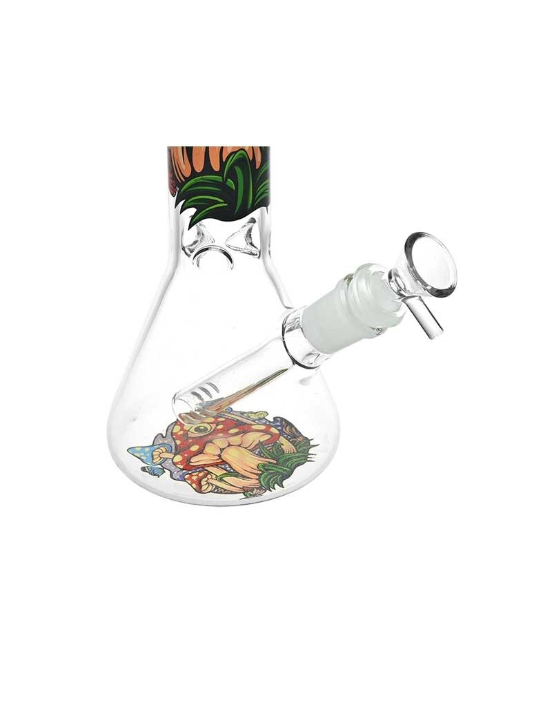10" Eye of the Shroom Beaker Water Pipe