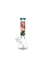 10" Eye of the Shroom Beaker Water Pipe
