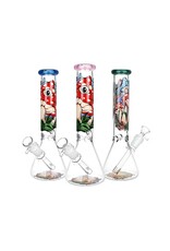 10" Eye of the Shroom Beaker Water Pipe