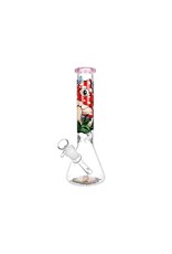 10" Eye of the Shroom Beaker Water Pipe