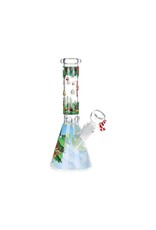 10" Pulsar Ho-Ho-Holiday Beaker Water Pipe Set